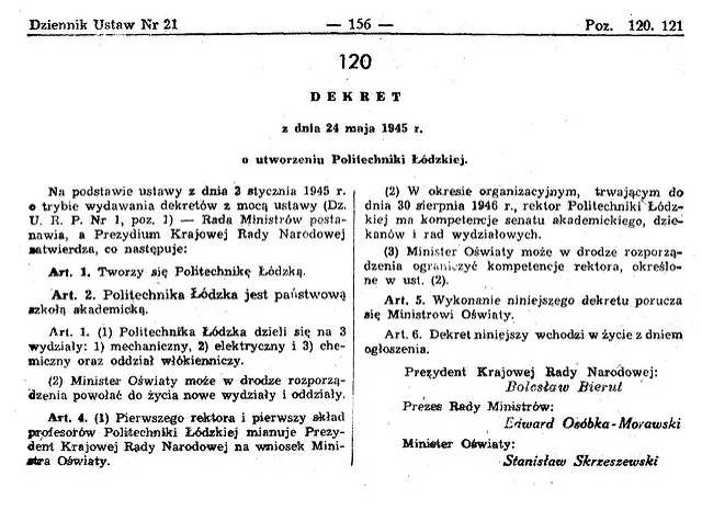 arch. Biblioteki PŁ