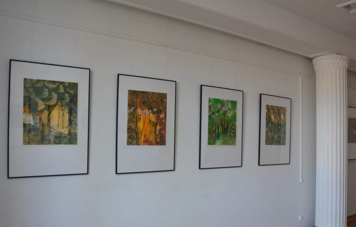 Prace malarskie prof. Romana Jaciva