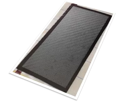 Elektroda grafenowa – kompozyt na bazie włókien węglowych i usieciowanego rGO