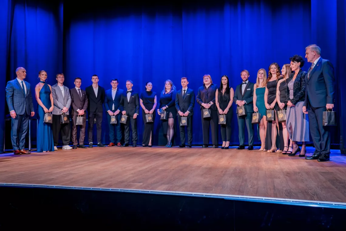 Podziękowania dla organizatorów Gali i szczególnie zaangażowanym w działania AZS PŁ