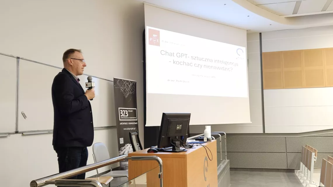Dr inż. Piotr Duch z Instytutu Informatyki Stosowanej