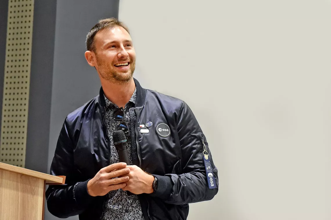 Sławosz Uznański mówił o drodze do finału zakończonego wyborem 17 astronautów zakwalifikowanych do pełnienia misji ESA 