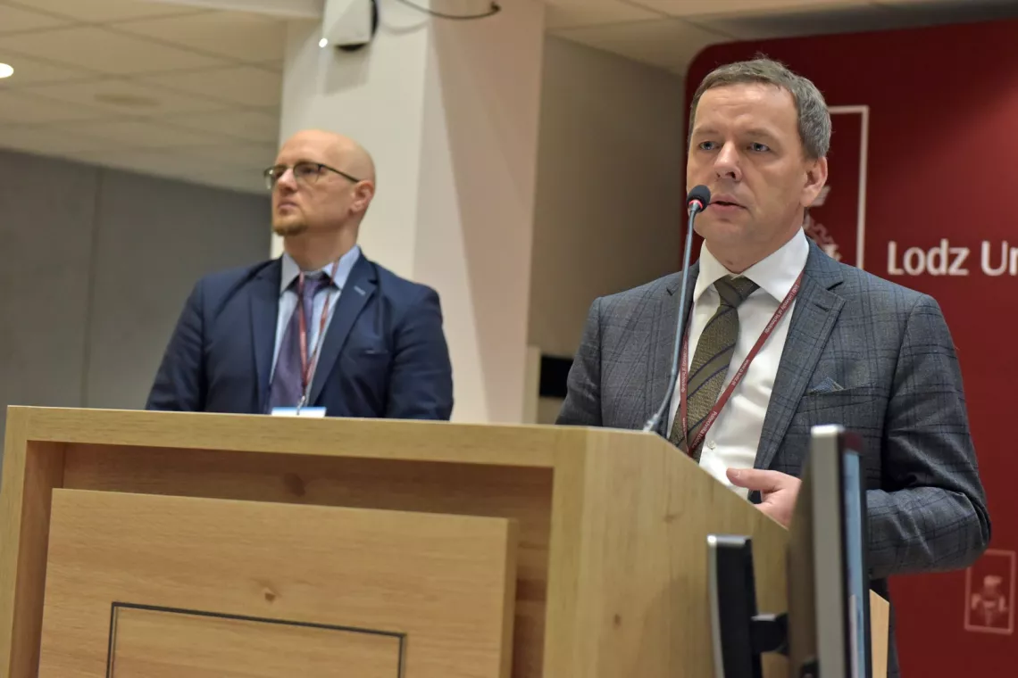 Dyrektorzy OPI PIB dr inż. Jarosław Protasiewicz i Marek Michajłowicz