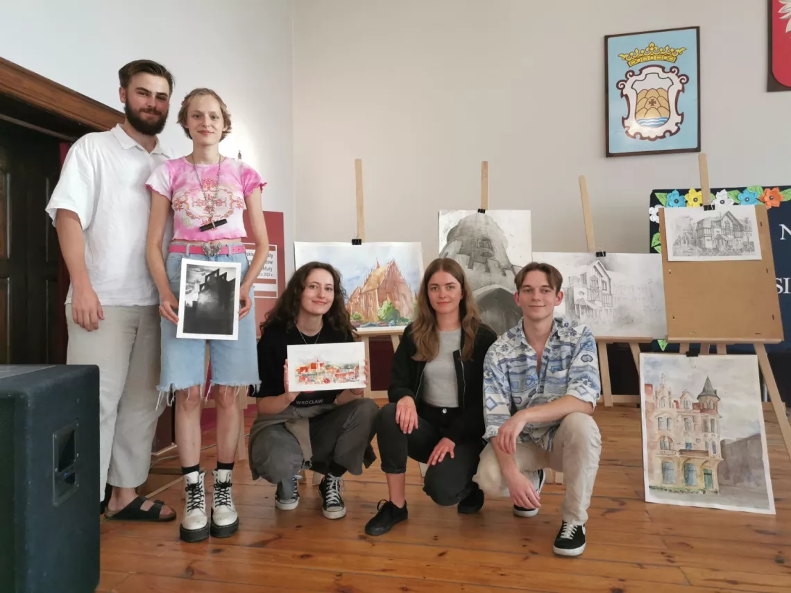 Laureaci konkursu z Instytutu Architektury i Urbanistyki