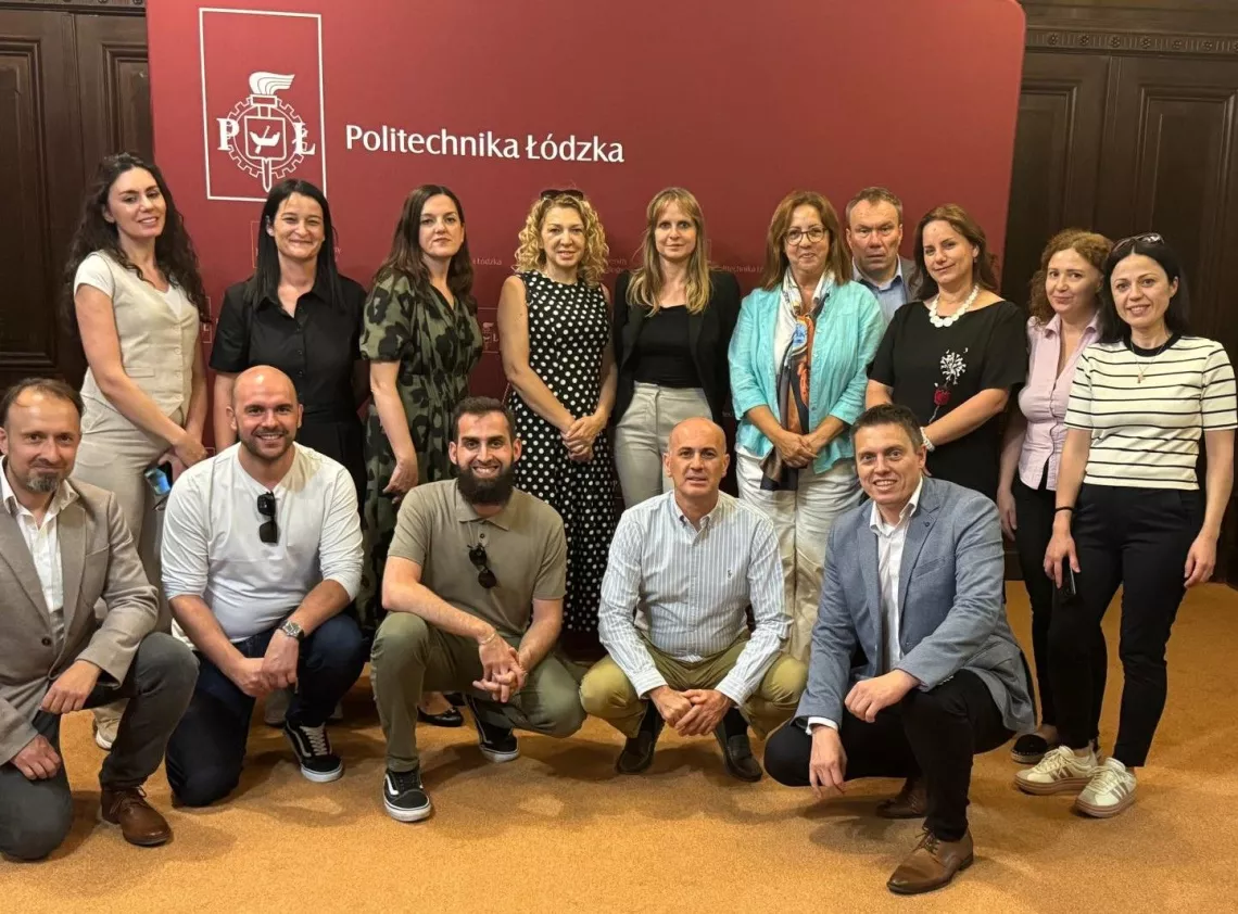 Uczestnicy spotkania wraz z przedstawicielami Centrum Innowacji i Przedsiębiorczości