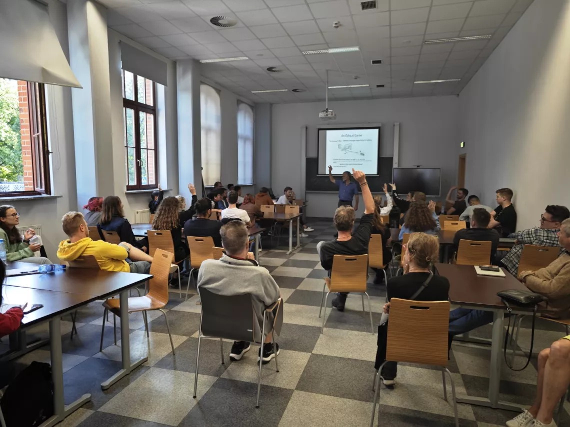 Szkoła letania Engineering Visions - w czasie zajęć