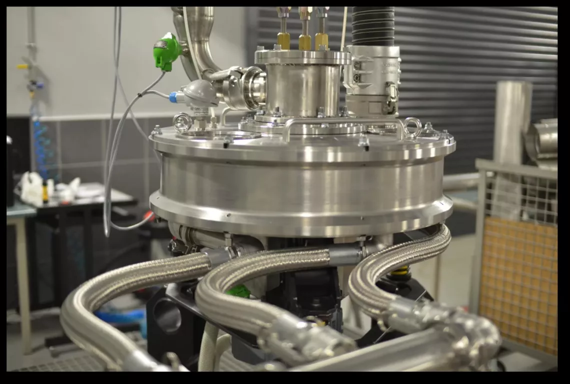 Nowoczesne urządzenie RPB w laboratorium