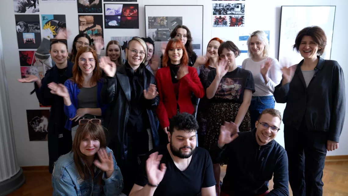 Grupa z PŁ pozdrawia kolegów i koleżanki w Salwadorze