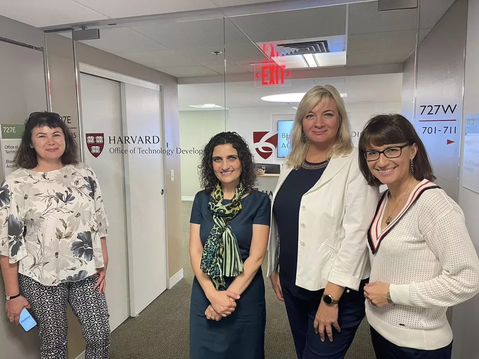 Na Uniwersytecie Harvarda odbyło się spotkanie z Yeleną Bisharyan z biura rozwoju technologii