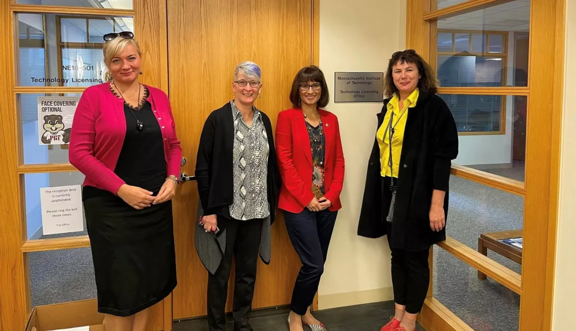 Spotkanie z Lesley Millar-Nicholson, dyrektorem zarządzającym Technology Licensing Office w MIT