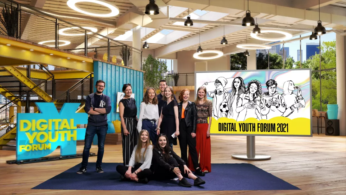 Wolontariusze ŁUD wystąpili na Digital Youth Forum