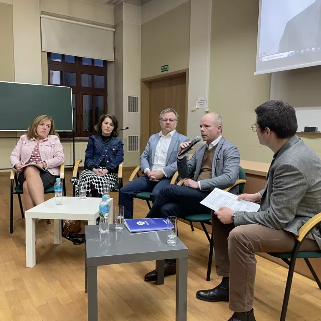Uczestnicy panelu