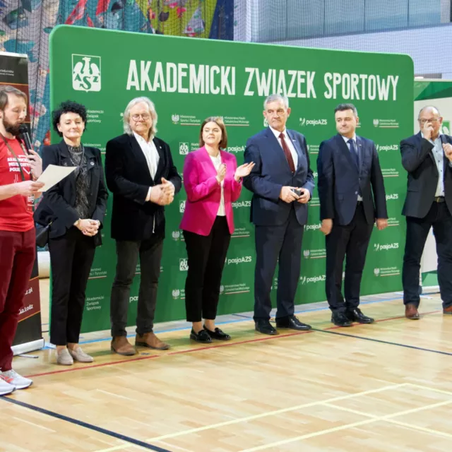 Otwarcie Akademickich Mistrzostwa Polski we wspinaczce sportowej
