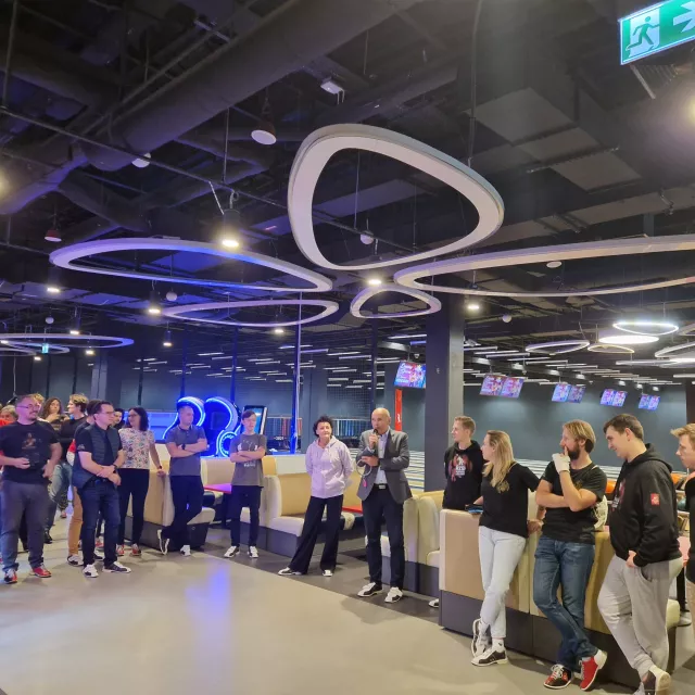 Otwarcie zawodów w bowlingu