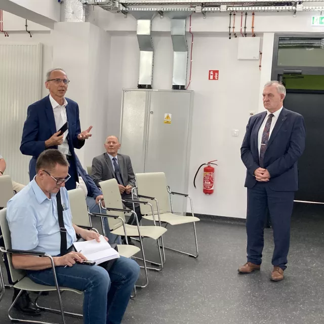 Na otwarciu Design-4-All obecne były władze rektorskie i dziekańskie